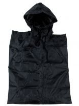 U.S. Poncho schwarz Rip Stop