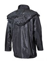 Regenjacke schwarz