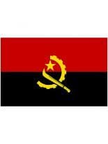 Angola Autofahne