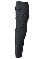 Multifunktionshose schwarz mit 3/4-Hose