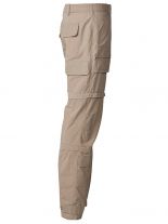Multifunktionshose khaki mit 3/4-Hose