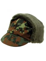Bundeswehr Wintermütze Flecktarn neuwertig
