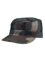 US Feldmütze BDU Rip Stop woodland stonewashed