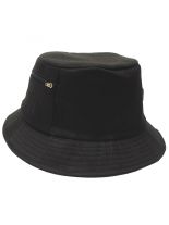 Schlapphut mit Seitentaschen schwarz