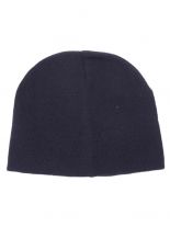 Strickmütze Beanie blau