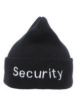 Rollmütze bestickt Security