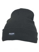 Rollmütze gestrickt oliv mit Thinsulate Futter