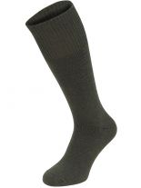Socke extrawarm oliv