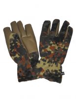 Fleece Handschuhe flecktarn