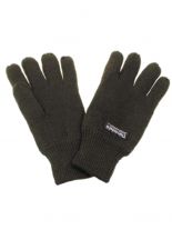 Strickhandschuhe oliv
