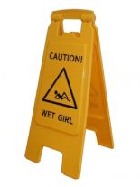 Party Aufstellschild Wet girl
