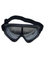 Schneebrille schwarz getönte Gläser