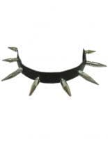 Leder Halsband 3,5 cm und 2,5 cm Nieten