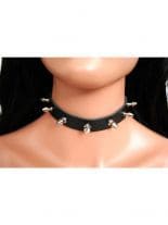 Lederhalsband 1,5 cm Killernieten