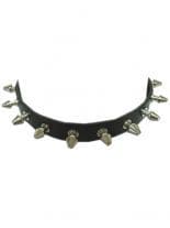Lederhalsband mit Killernieten