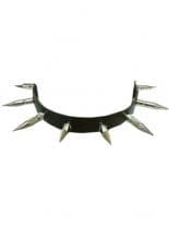 Leder Halsband mit 3,5 cm und 2,5 cm Killernieten