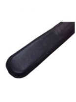 47 cm Paddelschlag Lederpeitsche schwarz