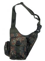 Schulter Umhängetasche flecktarn