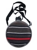 Western Feldflasche mit Filzbezug