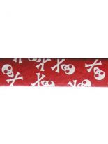 Totenkopf Schnallengürtel Kunstleder