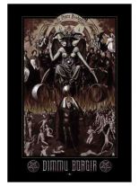 Dimmu Borgir Poster Fahne In Sorte Diaboli