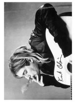 Kurt Cobain Poster Fahne Guitar
