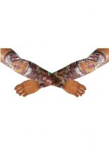 Tattoo Stulpen Devil Snake