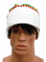 Rasta Cap weiß