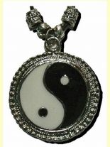 Yin Yang Halskette Kreis