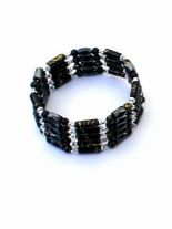 Magnet Kette schwarz gold