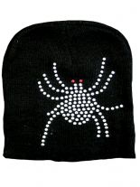 Beanie Spinne Glitter