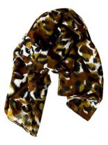Polyester Tuch Leopard Fell