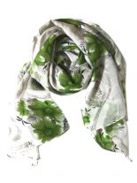 Polyester Tuch Multicolor Blumen