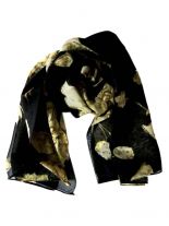 Polyester Tuch Blumen Muster