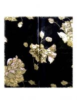 Polyester Tuch Blumen Muster