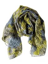 Polyester Tuch blue Tiger