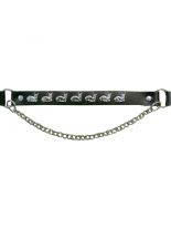 Leder Stiefelband Rehnieten