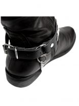 Leder Stiefelband mit Flugzeuge