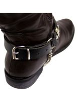 Leder Stiefelband Red Indian
