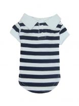 Hunde T-Shirt gestreift