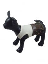 Hunde Kleid in weiss