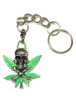 Schlüsselanhänger Totenkopf Hanf