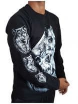 Sweatshirt Wölfe