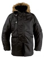 US Fliegerparka N3B schwarz