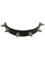 Leder Halsband mit 1,5 cm Cone Nieten