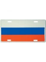 Autoschild Russland Flagge