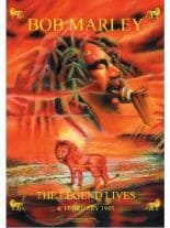 Bob Marley Poster Fahne The Legend Lives