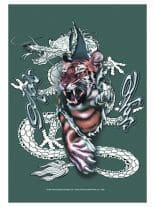 Dragon & Tiger Posterfahne