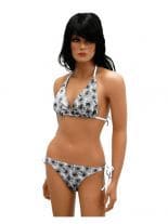 Bikini Spinnennetz weiß
