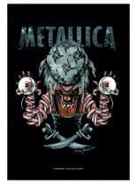 Metallica Poster Fahne Pirate